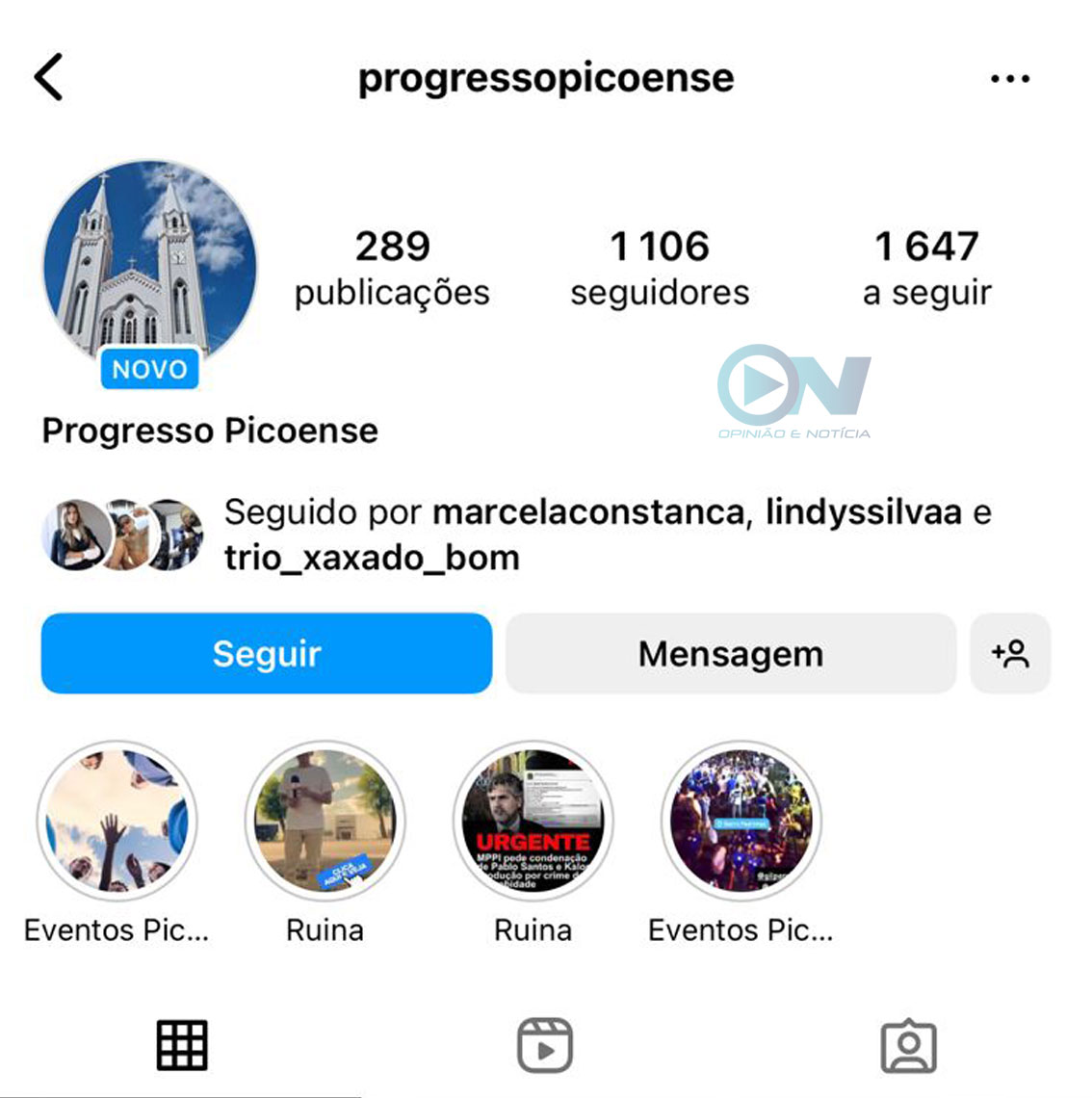 Justiça Eleitoral determina que perfil anônimo no Instagram apague fake news contra Pablo Santos
